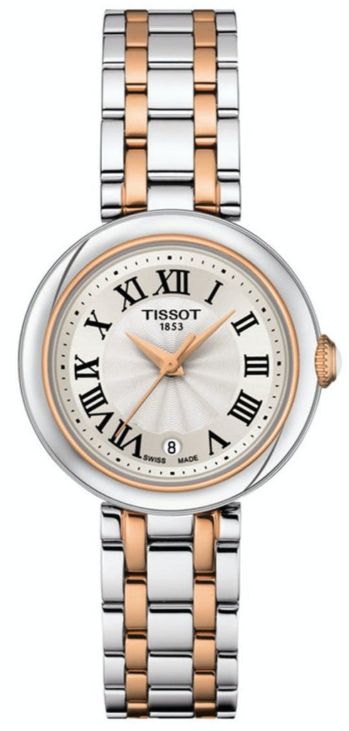 Tissot Bellissima Small Lady White Dial Two Tone Steel Strap Watch For Women - T126.010.22.013.01 Buy Now By Tissot