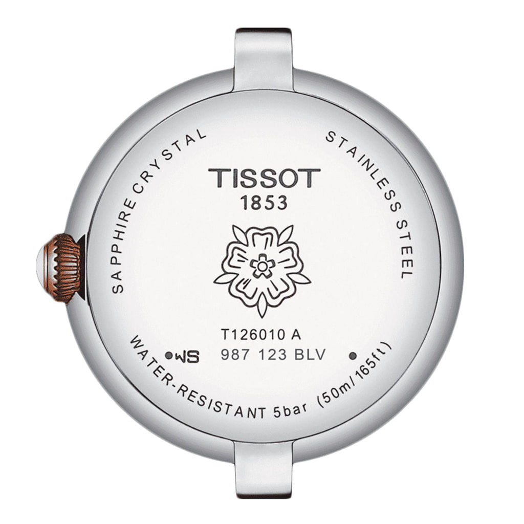 Tissot Bellissima Small Lady White Dial Two Tone Steel Strap Watch For Women - T126.010.22.013.01 Buy Now By Tissot