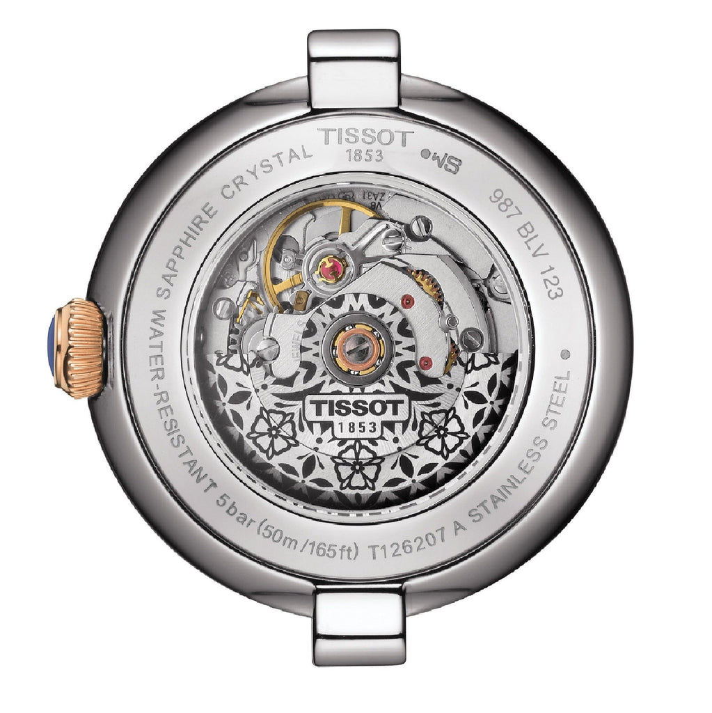 Tissot Bellissima Automatic Silver Dial Two Tone Steel Strap Watch For Women - T126.207.22.013.00 Buy Now By Tissot