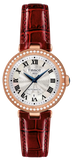 Tissot Bellissima Small Lady Diamonds Silver Dial Brown Leather Strap Watch For Women - T126.207.66.113.00 Buy Now By Tissot