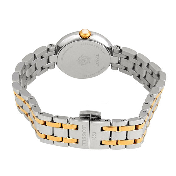 Tissot Bellissima Small Lady Mother of Pearl Dial Two Tone Steel Strap Watch For Women - T126.010.22.013.00 Buy Now By Tissot