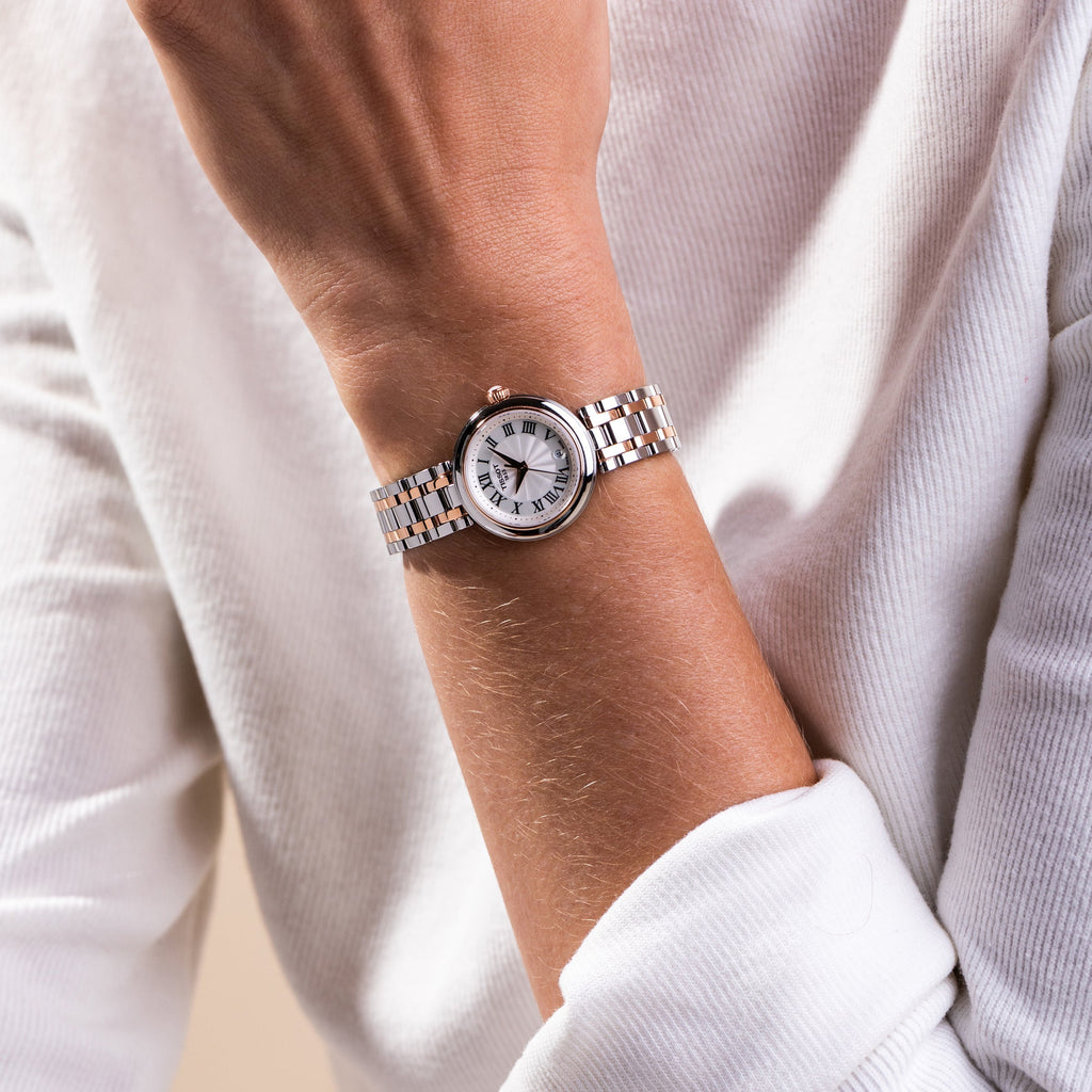 Tissot Bellissima Small Lady White Dial Two Tone Steel Strap Watch For Women - T126.010.22.013.01 Buy Now By Tissot