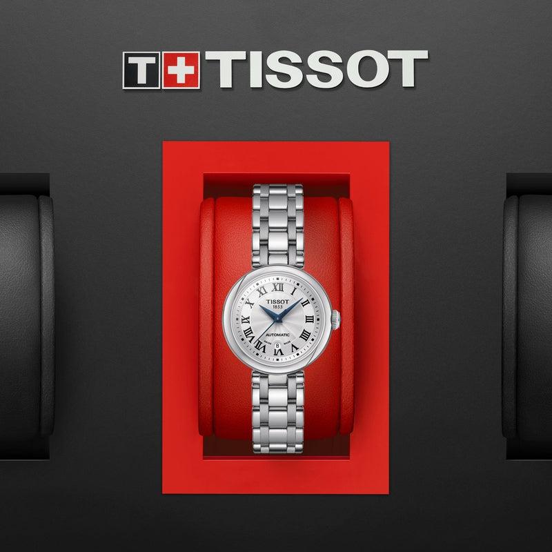 Tissot Bellissima Automatic Silver Dial Silver Steel Strap Watch For Women - T126.207.11.013.00 Buy Now By Tissot