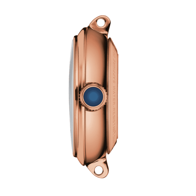 Tissot Bellissima Automatic Silver Dial Brown Leather Strap Watch For Women - T126.207.36.013.00 Buy Now By Tissot