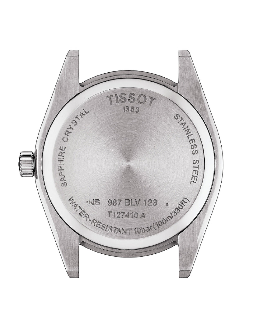 Tissot Gentlemen Silver Dial Brown Leather Strap Watch for Men - T127.410.16.031.01 Buy Now By Tissot