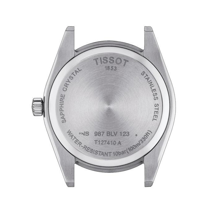 Tissot Gentleman Black Dial Black Leather Strap Watch For Men - T127.410.16.051.00 Buy Now By Tissot