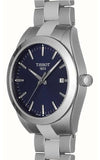 Tissot Gentleman Blue Dial Silver Steel Strap Watch For Men - T127.410.11.041.00 Buy Now By Tissot