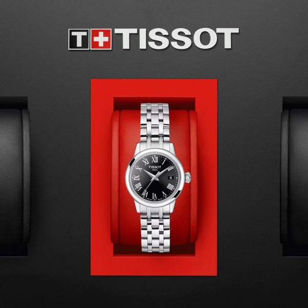 Tissot T Classic Dream Black Dial Silver Steel Strap Watch for Men - T033.410.11.053.01 Buy Now By Tissot