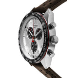 Tissot T Sport PRS 516 Chronograph Silver Dial Brown Leather Strap Watch for Men - T131.617.16.032.00 Buy Now By Tissot