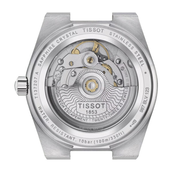 Tissot PRX Powermatic 80 White Dial Silver Steel Strap Watch for Men - T137.207.11.111.00 Buy Now By Tissot