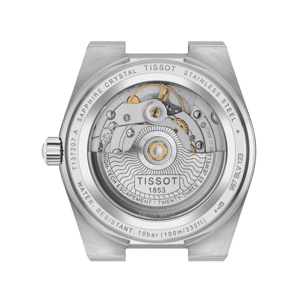 Tissot PRX Powermatic 80 Ice Blue Dial Silver Steel Strap Watch for Men - T137.207.11.351.00 Buy Now By Tissot