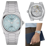 Tissot PRX Powermatic 80 Ice Blue Dial Silver Steel Strap Watch for Men - T137.207.11.351.00 Buy Now By Tissot