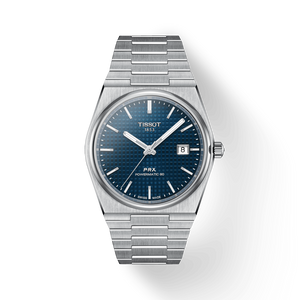 Tissot PRX Powermatic 80 Blue Dial Silver Steel Strap Watch For Men - T137.407.11.041.00 Buy Now By Tissot
