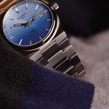 Tissot PRX Powermatic 80 Gradient Blue Dial Silver Steel Strap Watch for Men - T137.407.11.351.01