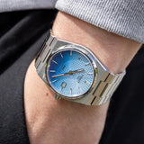 Tissot PRX Powermatic 80 Gradient Blue Dial Silver Steel Strap Watch for Men - T137.407.11.351.01 Buy Now By Tissot