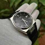 Tissot PRX Powermatic 80 Black Dial Black Leather Strap Watch for Men - T137.407.16.051.00 Buy Now By Tissot