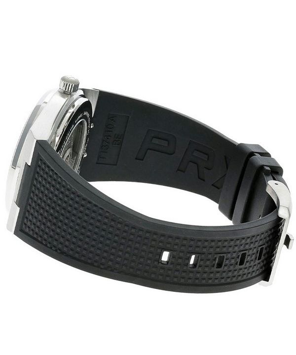 Tissot PRX Powermatic 80 Blue Dial Black Rubber Strap Watch for Men - T137.407.17.041.00 Buy Now By Tissot