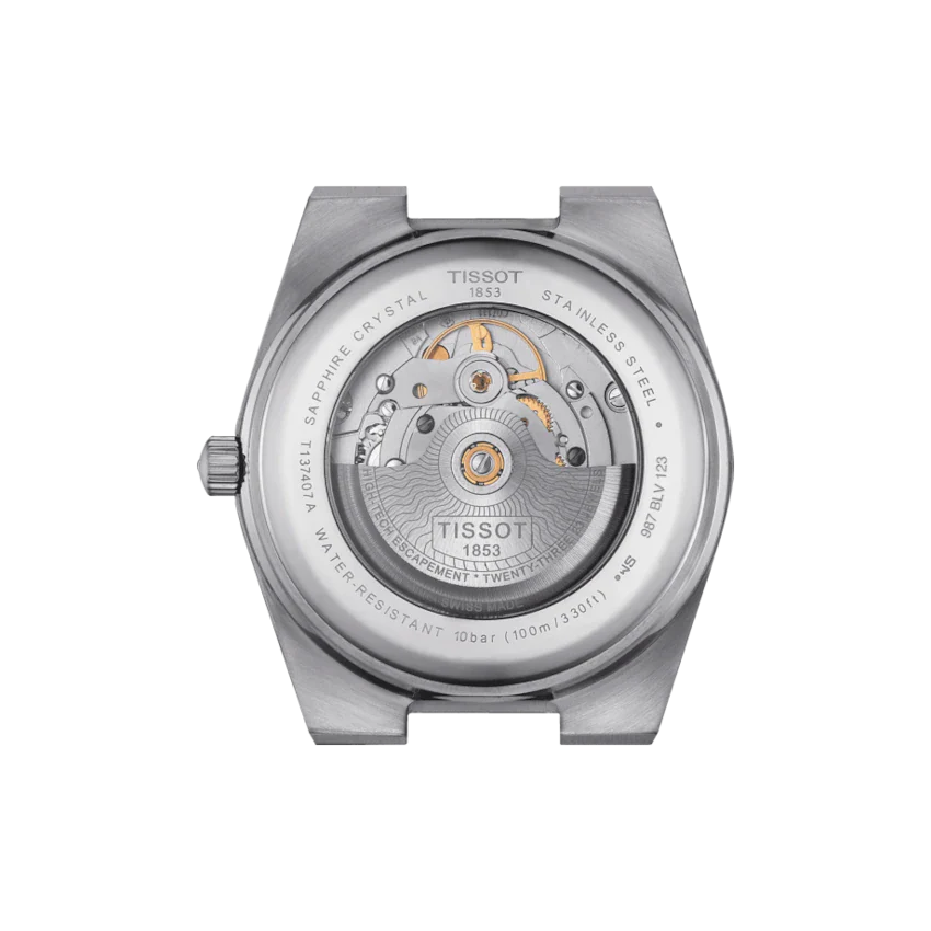 Tissot PRX Powermatic 80 Silver Dial Silver Steel Strap Watch For Men - T1374072203100 Buy Now By Tissot