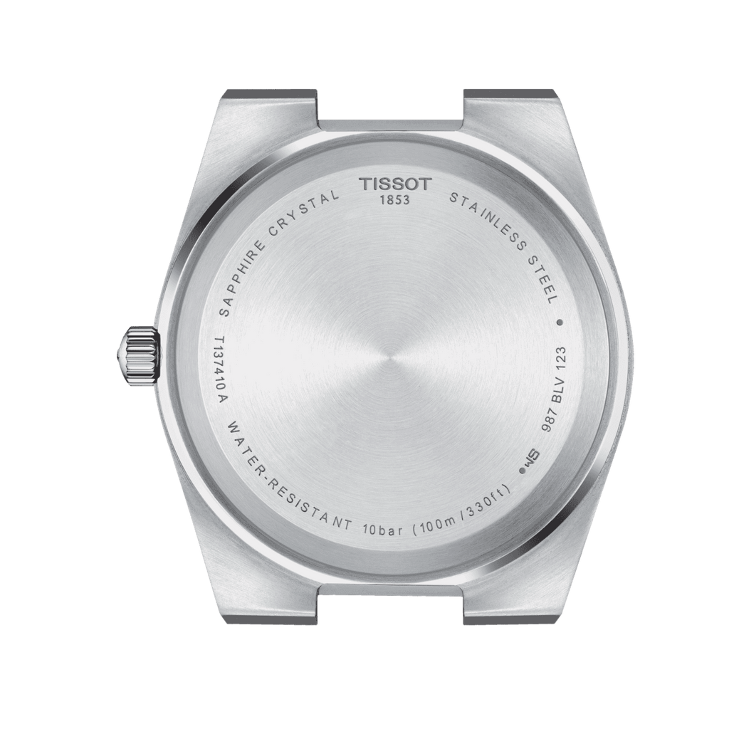 Tissot T Classic PRX Blue Dial Silver Steel Strap Watch For Men - T137.410.11.041.00 Buy Now By Tissot