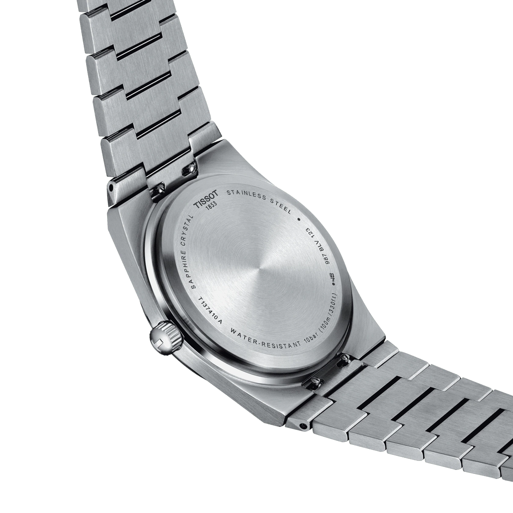 Tissot PRX Green Dial Silver Steel Strap Watch For Men - T137.410.11.091.00 Buy Now By Tissot