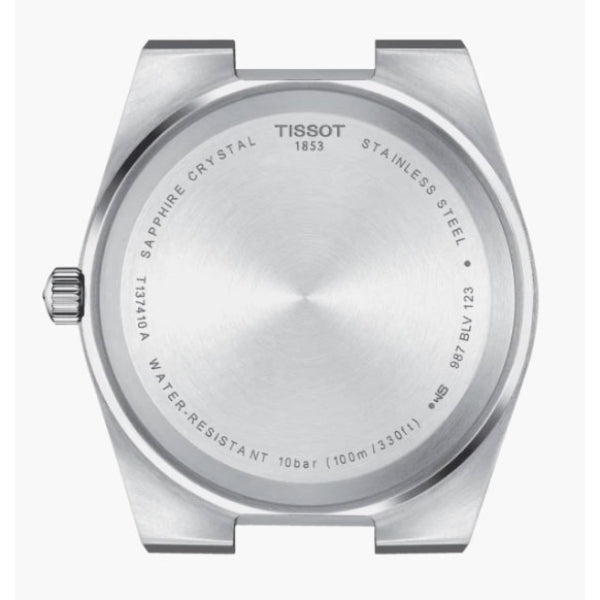 Tissot PRX Quartz Black Dial Silver Steel Strap Watch For Men - T137.410.11.051.00 Buy Now By Tissot