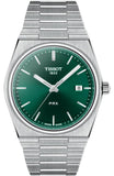 Tissot PRX Green Dial Silver Steel Strap Watch For Men - T137.410.11.091.00 Buy Now By Tissot