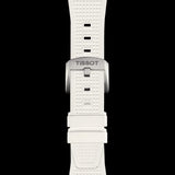 Tissot PRX 40 White Dial White Rubber Strap Watch For Men - T137.410.17.011.00 Buy Now By Tissot