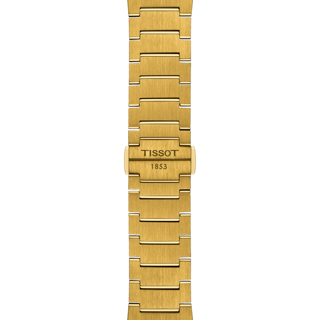 Tissot PRX Champagne Yellow Gold Dial Gold Steel Strap Watch for Men - T137.410.33.021.00 Buy Now By Tissot