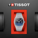 Tissot Powermatic 80 Automatic Gradient Blue Dial Silver Steel Strap Watch for Men - T137.407.11.051.01 Buy Now By Tissot
