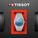 Tissot PRX Powermatic 80 Gradient Blue Dial Silver Steel Strap Watch for Men - T137.407.11.351.01 Buy Now By Tissot
