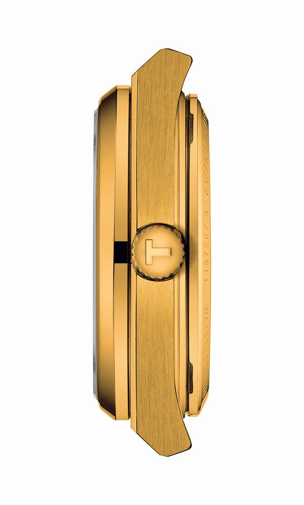 Tissot PRX Powermatic 80 Gold Dial Gold Steel Strap Watch for Men - T137.207.33.021.00 Buy Now By Tissot