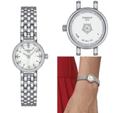 Tissot T Lovely Mother of Pearl Dial Silver Steel Strap Watch for Women - T140.009.11.111.00 Buy Now By Tissot