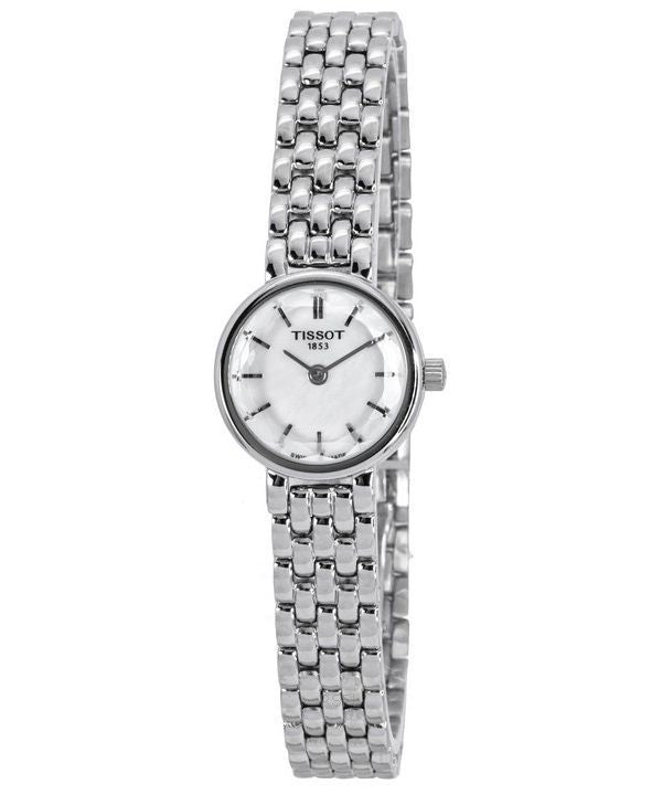 Tissot T Lovely Mother of Pearl Dial Silver Steel Strap Watch for Women - T140.009.11.111.00 Buy Now By Tissot