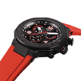 Tissot T Race Chronograph Black Dial Red Rubber Strap Watch For Men - T141.417.37.057.01 Buy Now By Tissot
