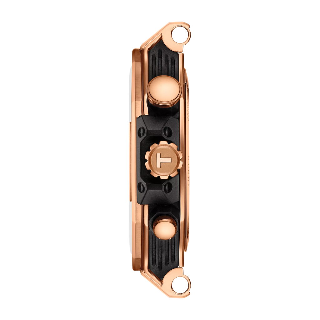 Tissot T Race Chronograph Black Dial Black Rubber Strap Watch For Men - T141.417.37.051.00 Buy Now By Tissot