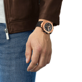 Tissot T Race Chronograph Black Dial Black Rubber Strap Watch For Men - T141.417.37.051.00 Buy Now By Tissot