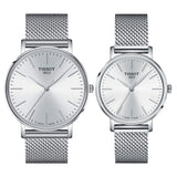 Tissot Everytime Gent Silver Dial Silver Mesh Bracelet Watch for Men - T143.410.11.011.00 Buy Now By Tissot
