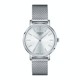 Tissot Everytime Lady Silver Dial Silver Mesh Bracelet Watch for Women - T143.210.11.011.00 Buy Now By Tissot