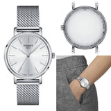 Tissot Everytime Lady Silver Dial Silver Mesh Bracelet Watch for Women - T143.210.11.011.00 Buy Now By Tissot