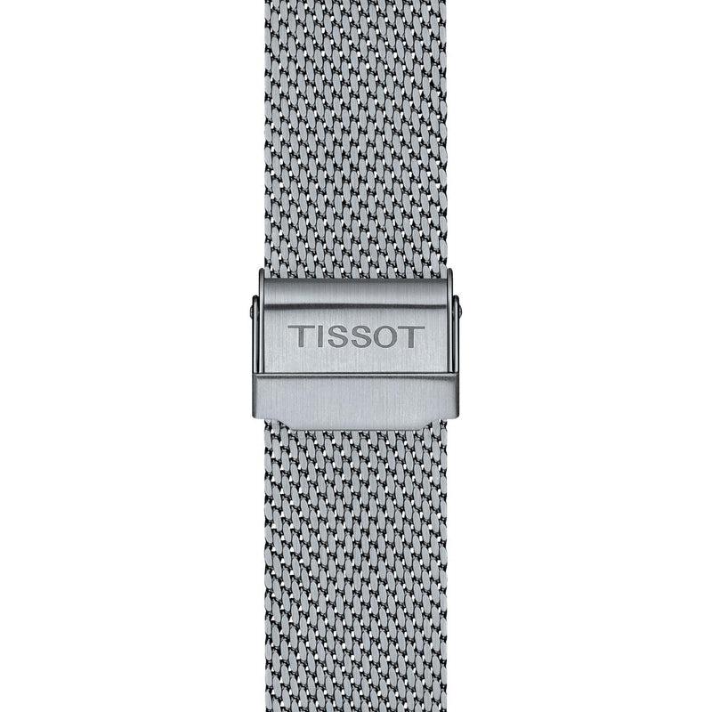 Tissot Everytime Gent Green Dial Silver Mesh Bracelet Watch for Men - T143.410.11.091.00 Buy Now By Tissot