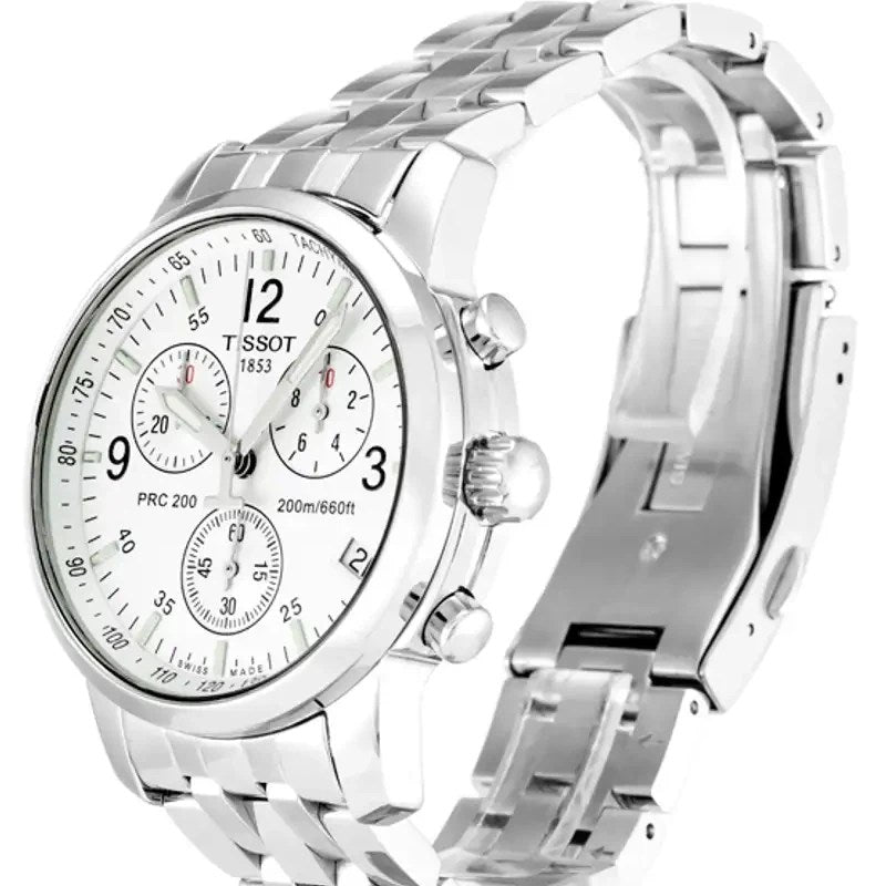Tissot T Race PRC 200 Chronograph Steel Mens Watch T17.1.586.32 Buy Now By Tissot