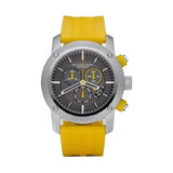 Burberry Sport Chronograph Grey Dial Yellow Rubber Strap Watch for Men - BU7712 Buy Now By Burberry