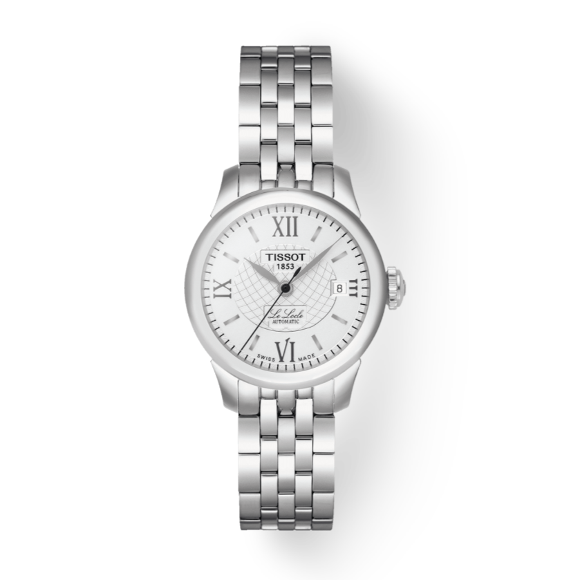 Tissot Le Locle Small Automatic Silver Dial Silver Steel Strap Watch For Women - T41.1.183.33 Buy Now By Tissot