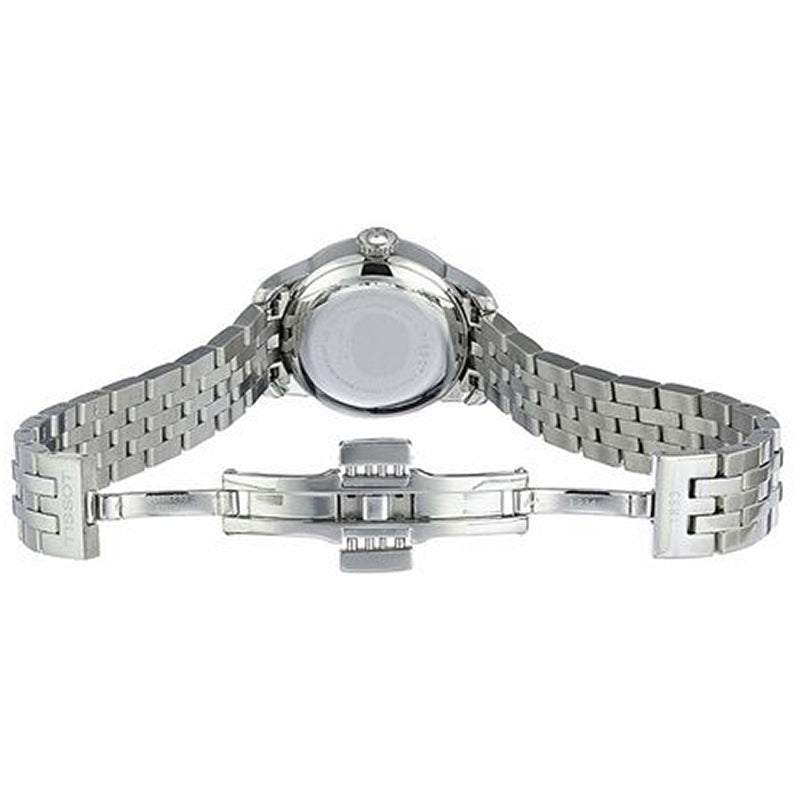 Tissot Le Locle Automatic Double Happiness Lady Silver Dial Silver Steel Strap Watch For Women - T41.1.183.35 Buy Now By Tissot