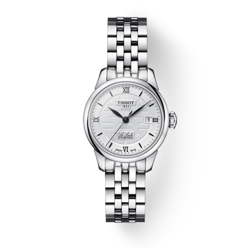 Tissot Le Locle Automatic Double Happiness Lady Silver Dial Silver Steel Strap Watch For Women - T41.1.183.35 Buy Now By Tissot