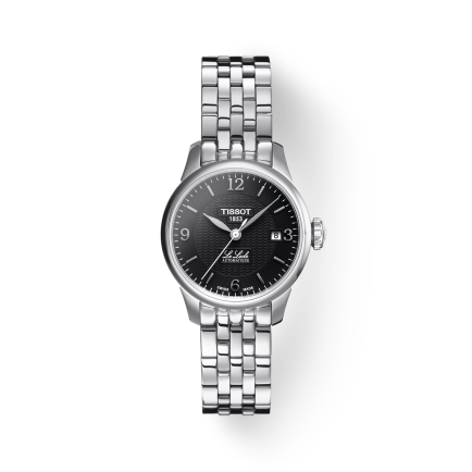 Tissot Le Locle Small Automatic Black Dial Silver Steel Strap Watch For Women - T41.1.183.54 Buy Now By Tissot