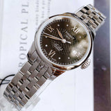 Tissot Le Locle Automatic Lady Black Dial Silver Steel Strap Watch For Women - T41.1.183.56 Buy Now By Tissot