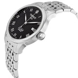 Tissot Le Locle Automatic Black Dial Silver Steel Strap Watch For Men - T41.1.483.53 Buy Now By Tissot