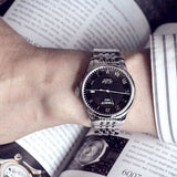 Tissot Le Locle Automatic Black Dial Silver Steel Strap Watch For Men - T41.1.483.53 Buy Now By Tissot