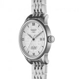 Tissot Le Locle Double Happiness Automatic Silver Dial Silver Steel Strap Watch For Men - T41.1.833.50 Buy Now By Tissot